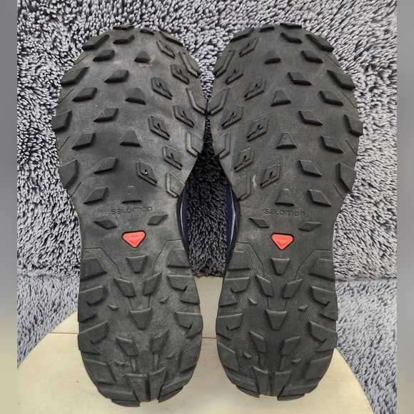 Salomon Outline Gore-Tex Hiking Shoes Purple Women's Size 8.5 - Picture 8 of 9